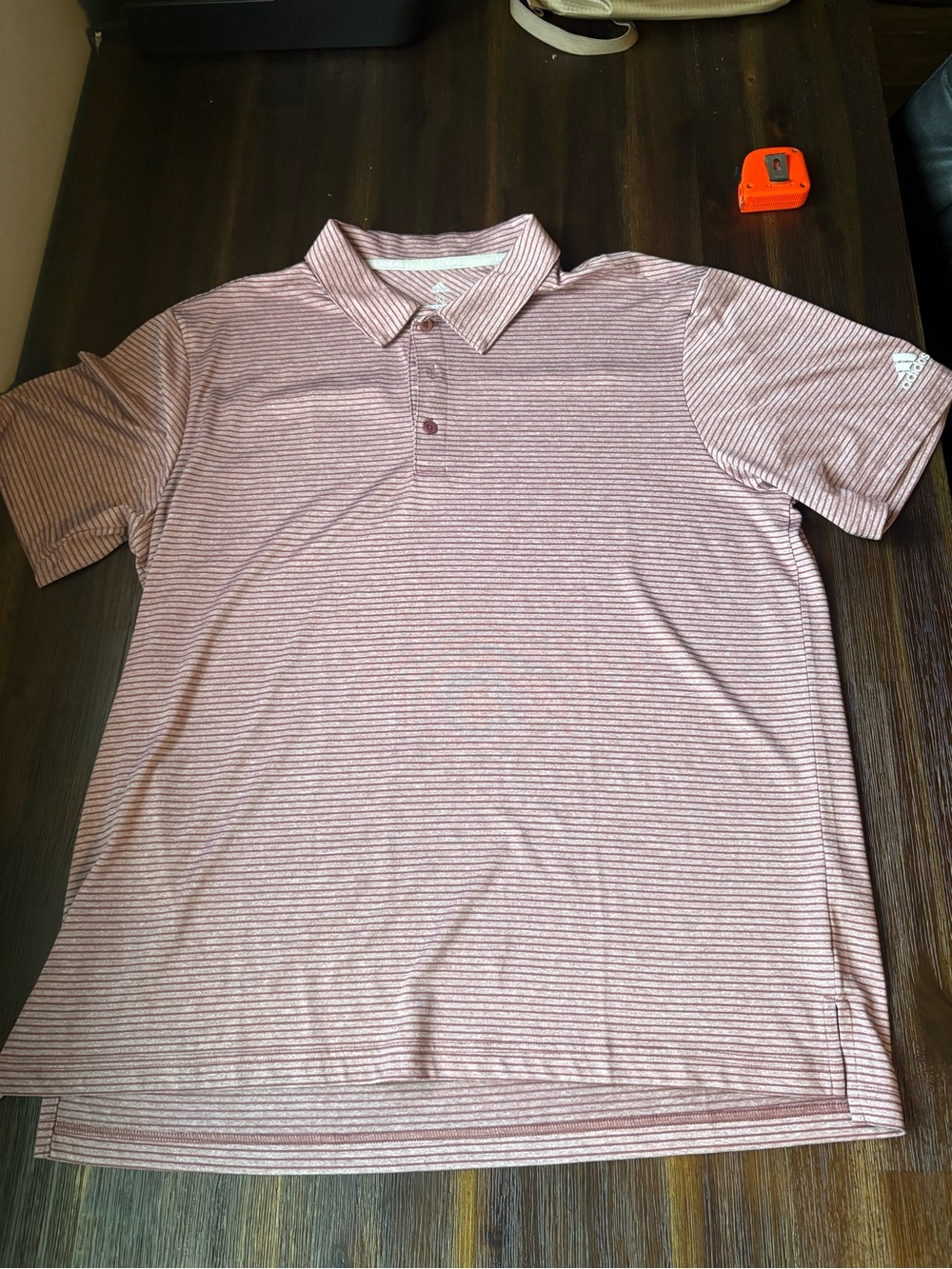 Adidas Red Golf Polo